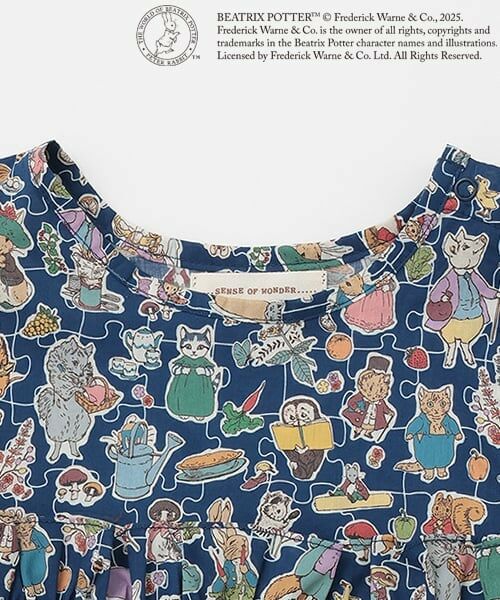 sense of wonder / センス オブ ワンダー その他トップス | 『ピーターラビット（TM）』リバティリボンチュニック | 詳細2