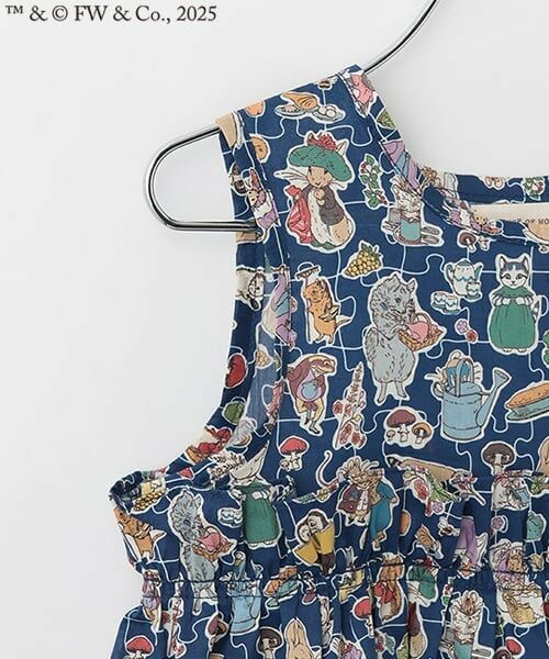 sense of wonder / センス オブ ワンダー その他トップス | 『ピーターラビット（TM）』リバティリボンチュニック | 詳細3