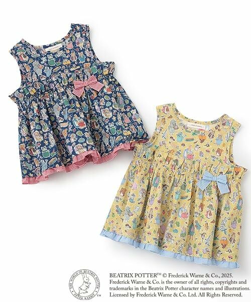 sense of wonder / センス オブ ワンダー その他トップス | 『ピーターラビット（TM）』リバティリボンチュニック | 詳細7