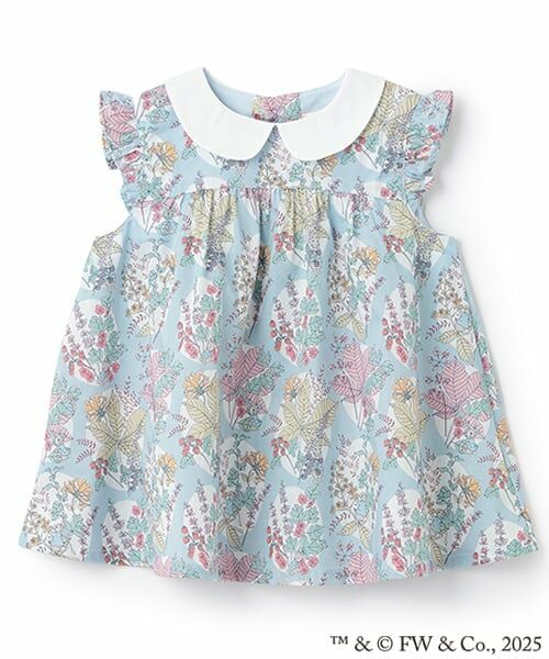 sense of wonder / センス オブ ワンダー その他トップス | 『ピーターラビット（TM）』リバティチュニック（ブルー）