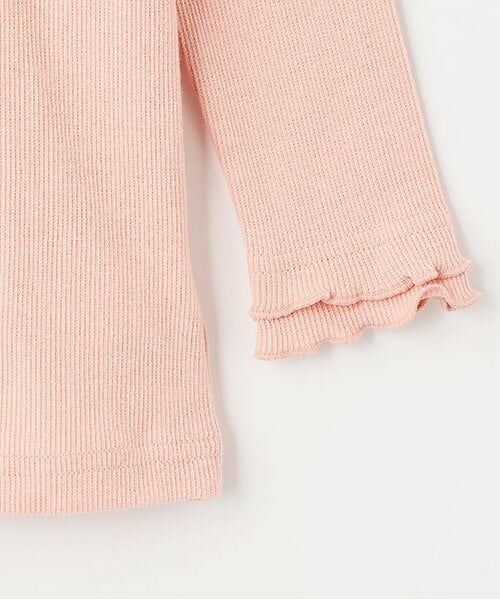 sense of wonder / センス オブ ワンダー Tシャツ | メローフリル長袖Tシャツ | 詳細4