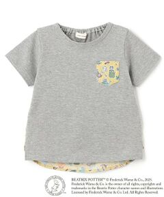 sense of wonder / センス オブ ワンダー Tシャツ | 『ピーターラビット（TM）』リバティ切替半袖Tシャツ