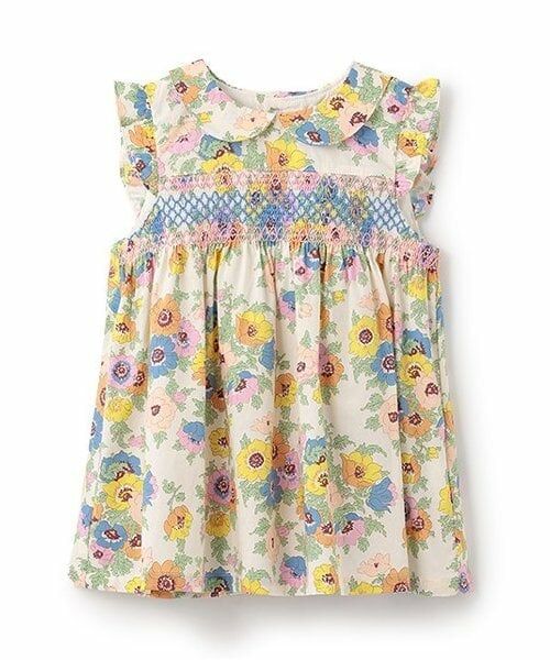 sense of wonder / センス オブ ワンダー その他トップス | マデリンスモッキングチュニック（ブルー）