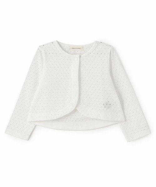 sense of wonder / センス オブ ワンダー カーディガン・ボレロ | アイレットボレロ（オフ ホワイト）