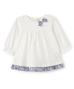 sense of wonder / センス オブ ワンダー Tシャツ | 7分袖リバティリボンTシャツ