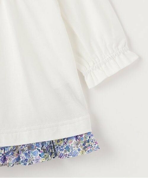 sense of wonder / センス オブ ワンダー Tシャツ | 7分袖リバティリボンTシャツ | 詳細3