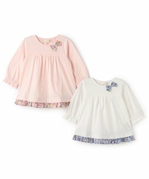 sense of wonder / センス オブ ワンダー Tシャツ | 7分袖リバティリボンTシャツ | 詳細5