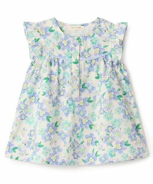 sense of wonder / センス オブ ワンダー その他トップス | ブロードプリントチュニック（ブルー）