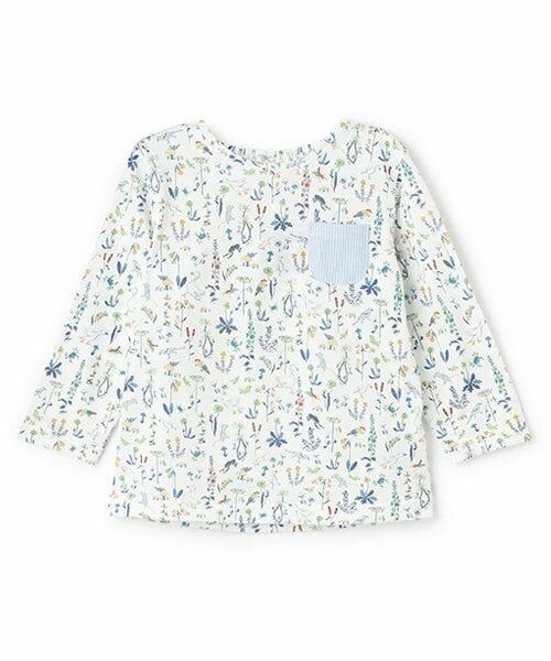 sense of wonder / センス オブ ワンダー Tシャツ | THEO 長袖Tシャツ（ブルー）