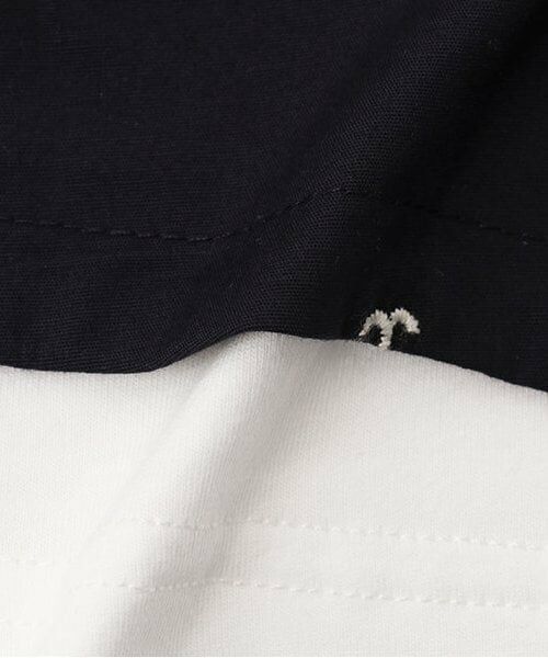 sense of wonder / センス オブ ワンダー Tシャツ | クジラシシュウベストレイヤード長袖Tシャツ | 詳細6