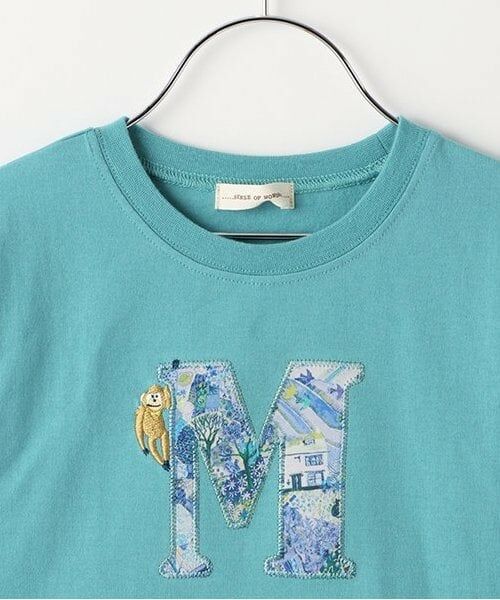 sense of wonder / センス オブ ワンダー Tシャツ | リバティイニシャル長袖Tシャツ | 詳細2