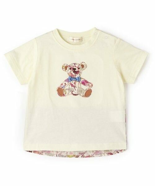 sense of wonder / センス オブ ワンダー Tシャツ | キューフォーザズーテディベア半袖Tシャツ（ECRU(キナリ)）