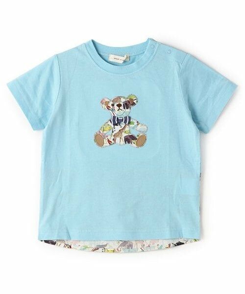 sense of wonder / センス オブ ワンダー Tシャツ | キューフォーザズーテディベア半袖Tシャツ（ライト ブルー）