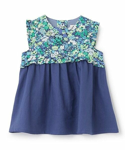 sense of wonder / センス オブ ワンダー その他トップス | サスティナリバティヨークチュニック（紺）