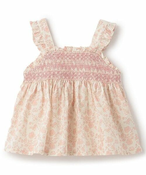 sense of wonder / センス オブ ワンダー その他トップス | 小花スモッキングチュニック（ピンク）