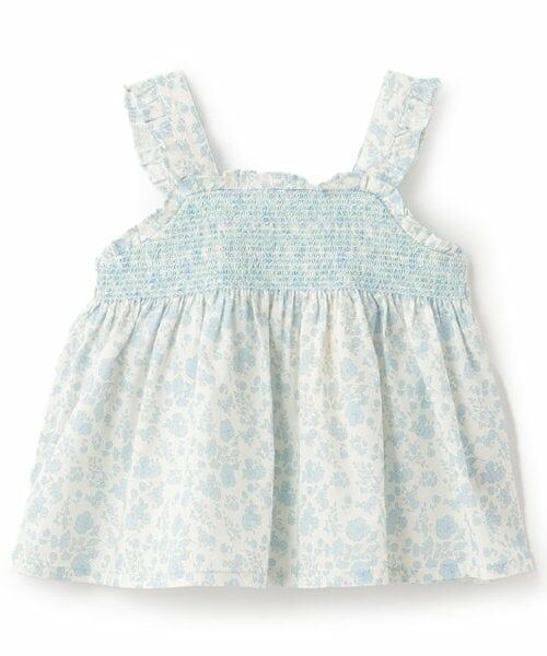 sense of wonder / センス オブ ワンダー その他トップス | 小花スモッキングチュニック（ブルー）