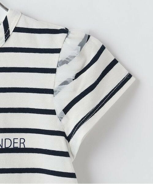 sense of wonder / センス オブ ワンダー Tシャツ | リバティクマアップリケＴシャツ | 詳細3