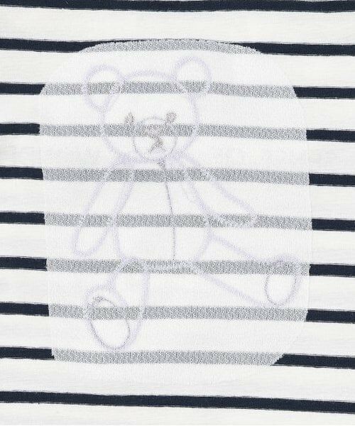 sense of wonder / センス オブ ワンダー Tシャツ | リバティクマアップリケＴシャツ | 詳細6