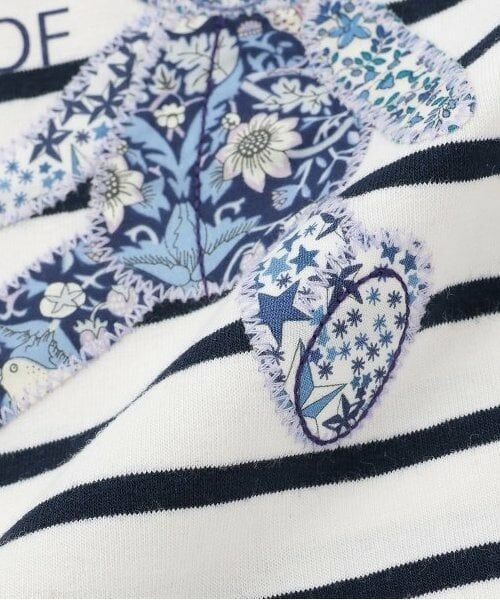 sense of wonder / センス オブ ワンダー Tシャツ | リバティクマアップリケＴシャツ | 詳細9