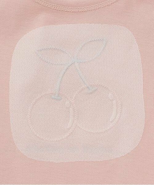 sense of wonder / センス オブ ワンダー Tシャツ | リバティチェリーアップリケTシャツ | 詳細6