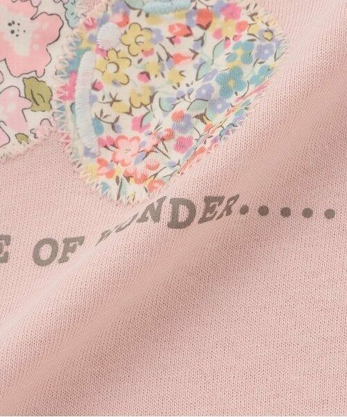 sense of wonder / センス オブ ワンダー Tシャツ | リバティチェリーアップリケTシャツ | 詳細9