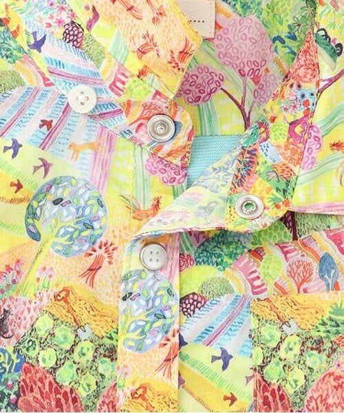 sense of wonder / センス オブ ワンダー Tシャツ | ロイヤルオークハウス蝶タイつき半袖シャツ | 詳細5