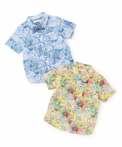 sense of wonder / センス オブ ワンダー Tシャツ | ロイヤルオークハウス蝶タイつき半袖シャツ | 詳細9