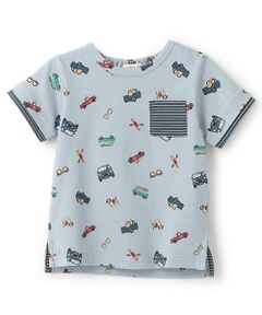 sense of wonder / センス オブ ワンダー Tシャツ | クラシックカー総柄半袖Tシャツ