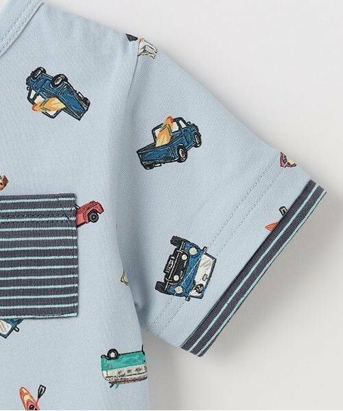 sense of wonder / センス オブ ワンダー Tシャツ | クラシックカー総柄半袖Tシャツ | 詳細4