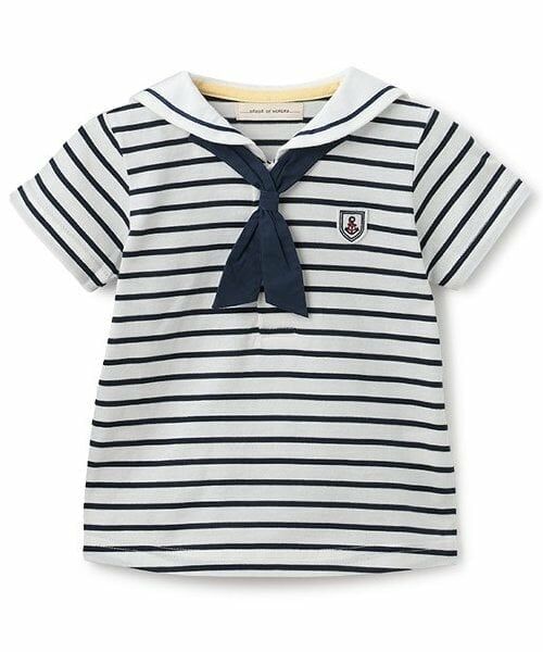 sense of wonder / センス オブ ワンダー Tシャツ | セーラーTシャツ（紺）