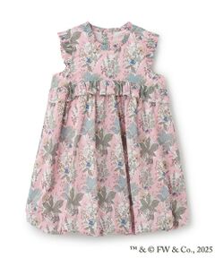 sense of wonder / センス オブ ワンダー ミニ丈・ひざ丈ワンピース | 『ピーターラビット（TM）』リバティバルーンワンピース