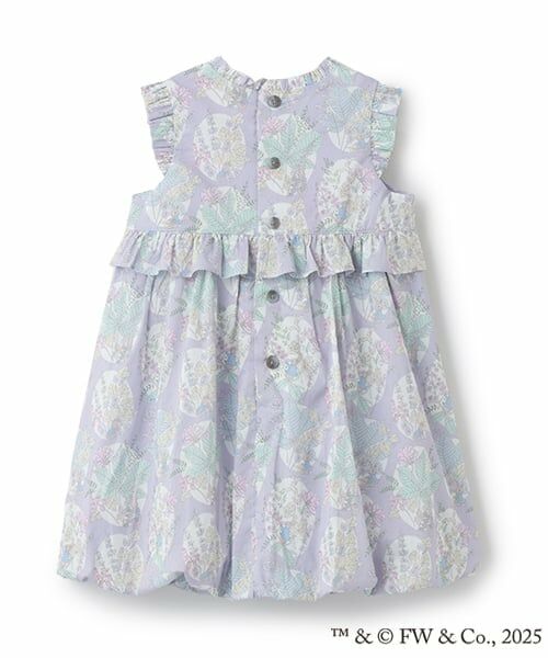 sense of wonder / センス オブ ワンダー ミニ丈・ひざ丈ワンピース | 『ピーターラビット（TM）』リバティバルーンワンピース | 詳細1