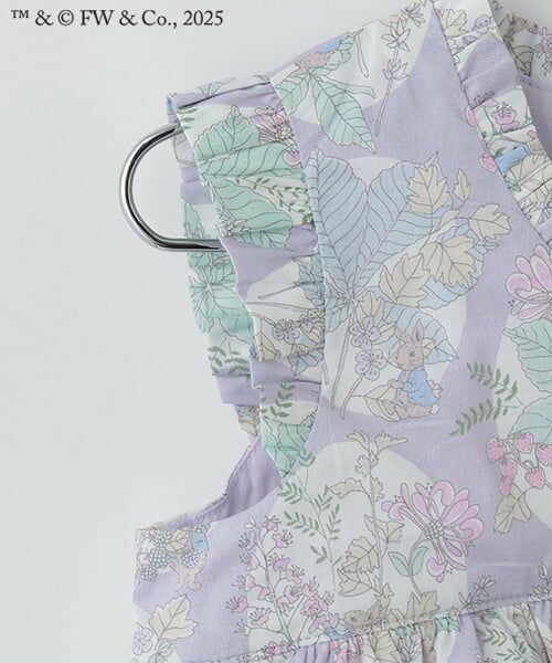 sense of wonder / センス オブ ワンダー ミニ丈・ひざ丈ワンピース | 『ピーターラビット（TM）』リバティバルーンワンピース | 詳細3