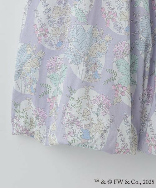 sense of wonder / センス オブ ワンダー ミニ丈・ひざ丈ワンピース | 『ピーターラビット（TM）』リバティバルーンワンピース | 詳細4