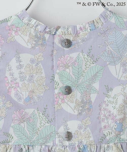 sense of wonder / センス オブ ワンダー ミニ丈・ひざ丈ワンピース | 『ピーターラビット（TM）』リバティバルーンワンピース | 詳細5