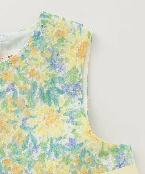 sense of wonder / センス オブ ワンダー ミニ丈・ひざ丈ワンピース | フラワーレースワンピース | 詳細3