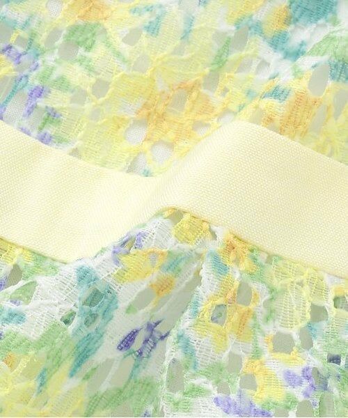 sense of wonder / センス オブ ワンダー ミニ丈・ひざ丈ワンピース | フラワーレースワンピース | 詳細6