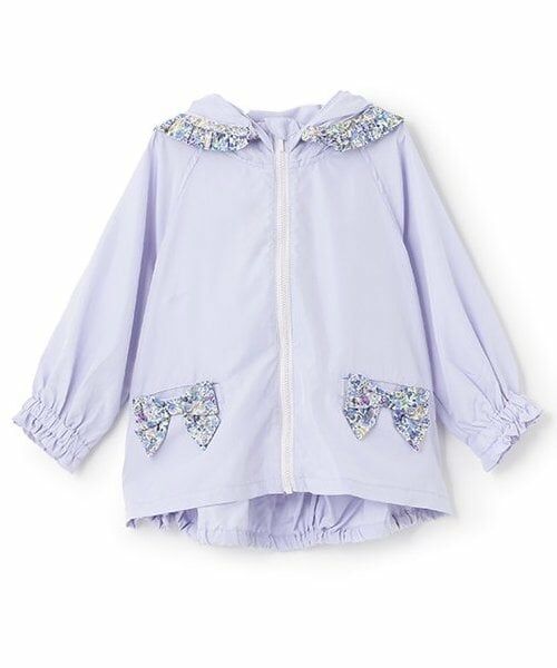 sense of wonder / センス オブ ワンダー ブルゾン | リバティリボンウィンドブレーカー（ライラック）