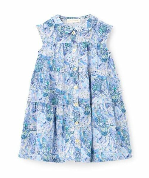 sense of wonder / センス オブ ワンダー ミニ丈・ひざ丈ワンピース | ロイヤルオークハウスワンピース（ブルー）