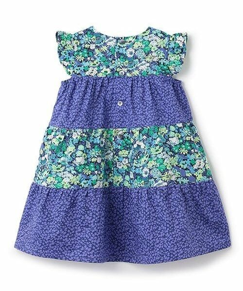 sense of wonder / センス オブ ワンダー ミニ丈・ひざ丈ワンピース | サスティナリバティパッチワークワンピース | 詳細1