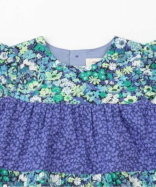 sense of wonder / センス オブ ワンダー ミニ丈・ひざ丈ワンピース | サスティナリバティパッチワークワンピース | 詳細2