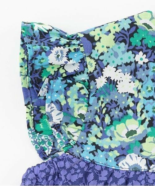 sense of wonder / センス オブ ワンダー ミニ丈・ひざ丈ワンピース | サスティナリバティパッチワークワンピース | 詳細3