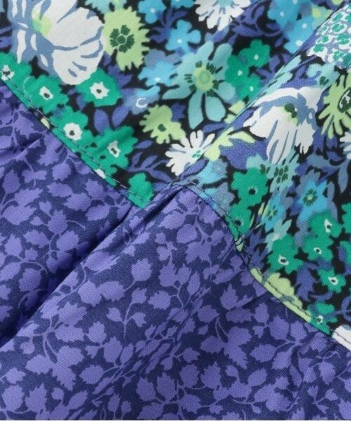 sense of wonder / センス オブ ワンダー ミニ丈・ひざ丈ワンピース | サスティナリバティパッチワークワンピース | 詳細6