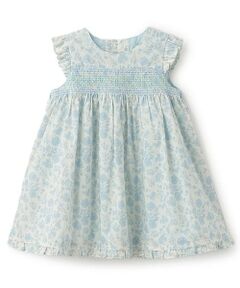 sense of wonder / センス オブ ワンダー ミニ丈・ひざ丈ワンピース | 小花スモッキングワンピース