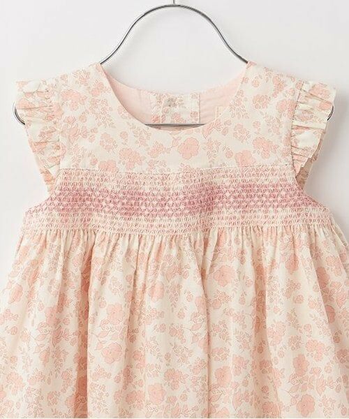 sense of wonder / センス オブ ワンダー ミニ丈・ひざ丈ワンピース | 小花スモッキングワンピース | 詳細2