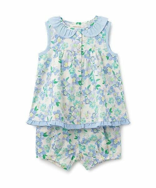 sense of wonder / センス オブ ワンダー その他トップス | ブロードプリントセットアップ（ブルー）