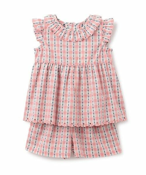 sense of wonder / センス オブ ワンダー その他トップス | ドビーギンガムセットアップ（ピンク）