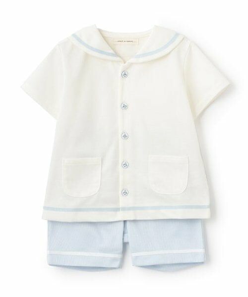 sense of wonder / センス オブ ワンダー シャツ・ブラウス | セーラースーツ（オフ ホワイト）