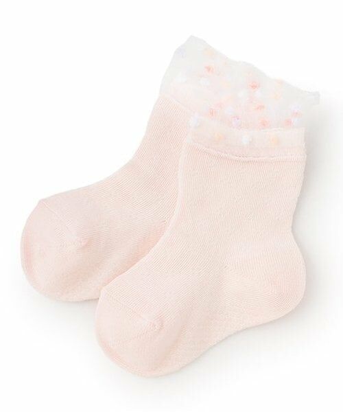 sense of wonder / センス オブ ワンダー ソックス | チュールドットソックス(ピンク)