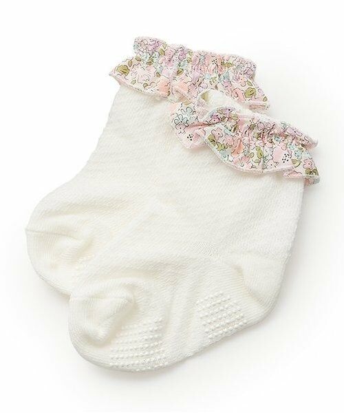 sense of wonder / センス オブ ワンダー ソックス | リバティフリルソックス(オフ ホワイト)